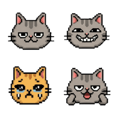 Dot cat with easy-to-use expression