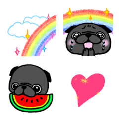 Pug animated emoji