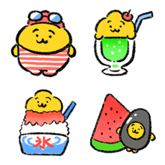 世界一かわいいうんちのンチ 絵文字 夏