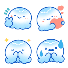 リアクション絵文字くらげ