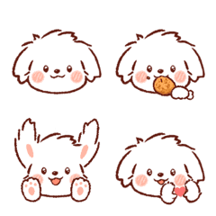 Daily Emoji of Lee's maltese