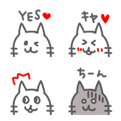 リアクションねこ♡