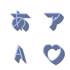 a-Emoji Deco Text(Kana/Alphanum) 1027