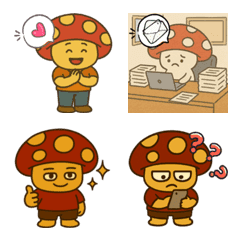 Mushroom Meltdown (Emoji) Ver2