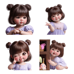 Chubby and cute cheeks