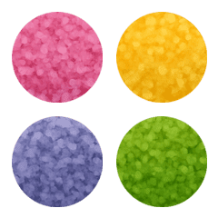 (40 colors) Salt Dots