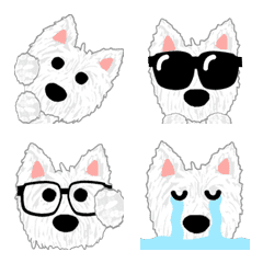 น้องหมา"เวสตี้" #1 (อิโมจิดุ๊กดิ๊ก)