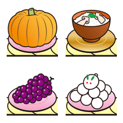 流れる！秋の味覚