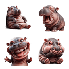 Hippo Cant Be Bothered to Speak