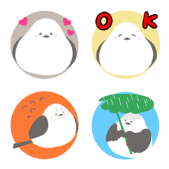 (Japanese)Cute Long-tailed Tit