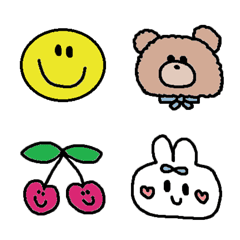 nenerin色んな絵文字セット1095可愛い