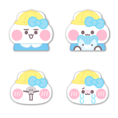 Ushagi!!Face13 Light blue