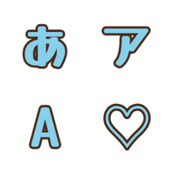 a-Emoji Deco Text(Kana-Alph...