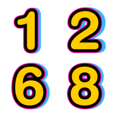 อิโมจิ ตัวเลข เงา 37