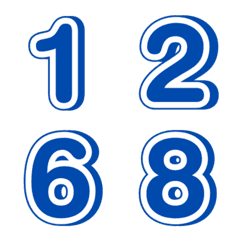 อิโมจิ ตัวเลข เงา 41