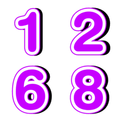 อิโมจิ ตัวเลข เงา 49