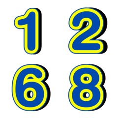 อิโมจิ ตัวเลข เงา 53