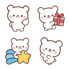 まんまるクマさんの絵文字１