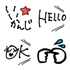 Tubuyaiterukanjino emoji