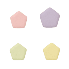 (25 colors) Random pentagons
