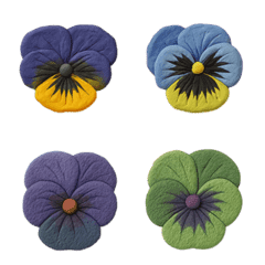 (40 colors) Pansy Flower First Release