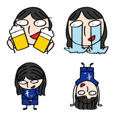 青い人絵文字