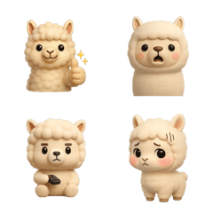 Alpaca says hello to you