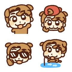 小黑倫的日常表情貼