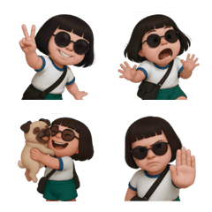 超クールな女の子モモ
