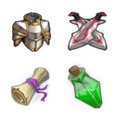 遊戲裝備道具貼圖(買賣交易用)