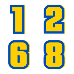 อิโมจิ ตัวเลข เงา 62