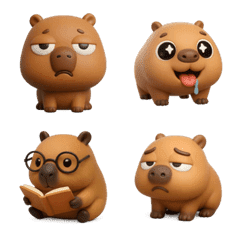 Capibara says hello to you