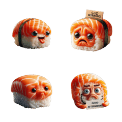 かわいい寿司出動
