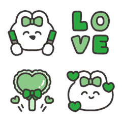 推し活うさちゃん(緑)◎