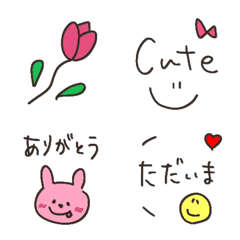 【カラフルメモ】年中絵文字