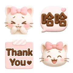 【夢幻MiLuchy♡】3D 柔柔可愛表情ー１