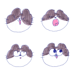 猫田の絵文字6▼