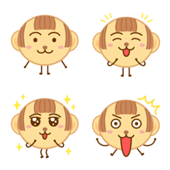 Onao monkey emoji