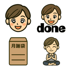 Expressive Short-Haired Girl Emojis
