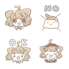 さんぽへちゃん 絵文字