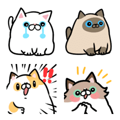 [moving emoji]Sankaku cats Part 1