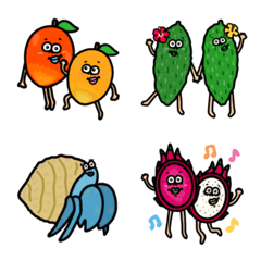 cute Okinawa Emoji animation