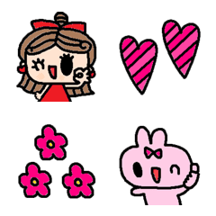 nenerin色んな絵文字セット1106可愛い