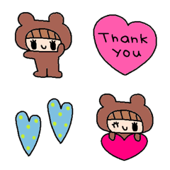 nenerin色んな絵文字セット1107可愛い
