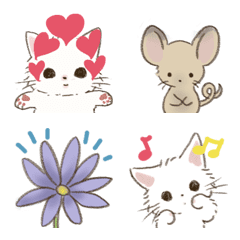 ドールな猫たちの動く絵文字