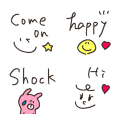 happy greeting feeling emoji