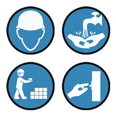 Safety Sign Emoji (Mandatory)