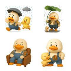 Cute duck tyrant