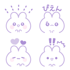 ♡パープルうさぎ♡ -animation-