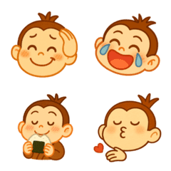 はちまるくんのうっかり日常絵文字セット